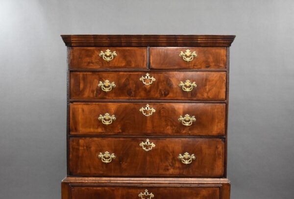 18th Century Walnut Chest on Stand - Image 4