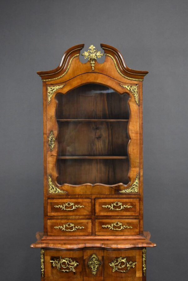 19th Century French Walnut Bonheur Du Jour - Image 5