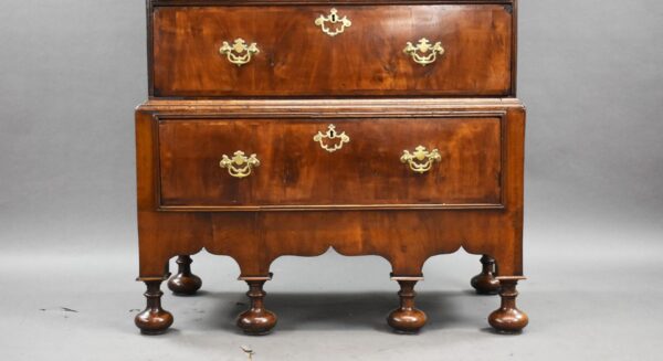 18th Century Walnut Chest on Stand - Image 5