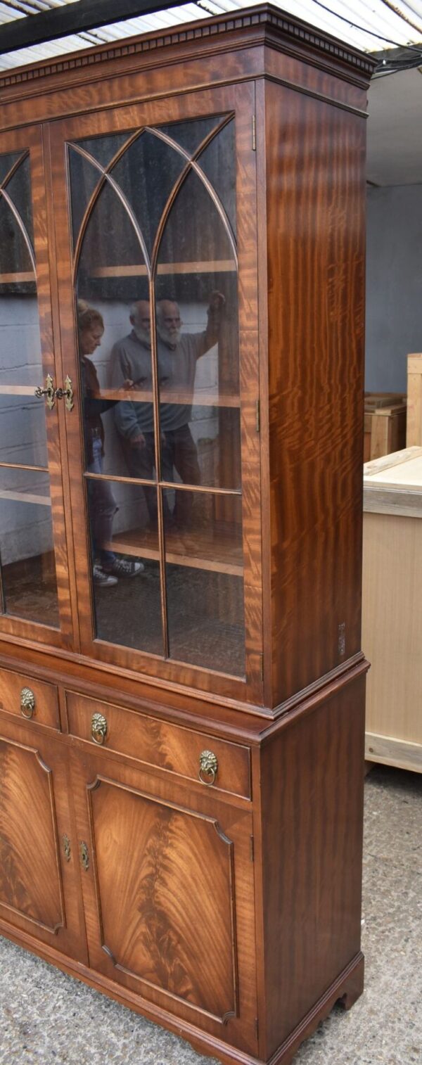 Large Mahogany Bookcase - Image 5