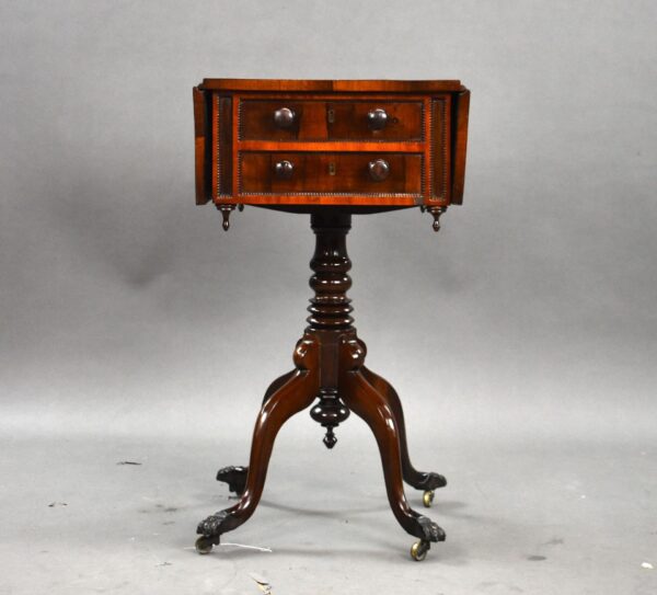 Regency Mahogany Work Table - Image 5