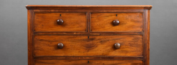 Victorian Mahogany Chest of Drawers - Image 5