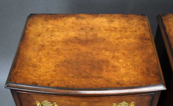 Pair Walnut Bedside Chests - Image 5