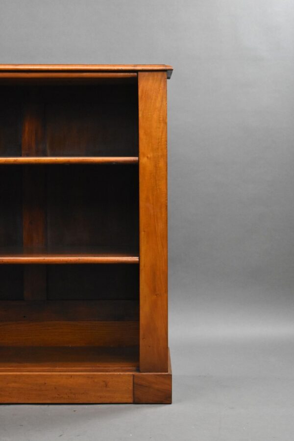Victorian Walnut Open Bookcase - Image 6