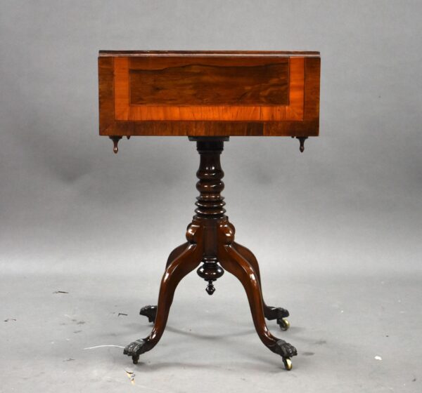 Regency Mahogany Work Table - Image 6