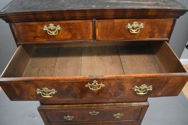 18th Century Walnut Chest on Stand - Image 8