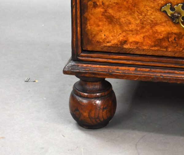 18th Century Burr Walnut Chest of Drawers - Image 8