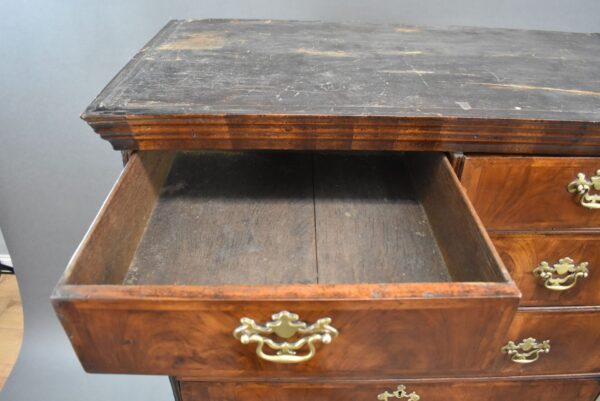 18th Century Walnut Chest on Stand - Image 9