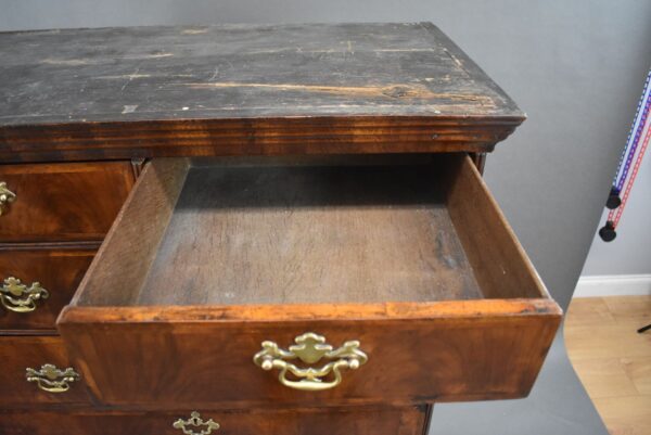 18th Century Walnut Chest on Stand - Image 10