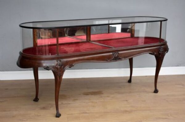 Victorian Mahogany Shop Display Cabinet