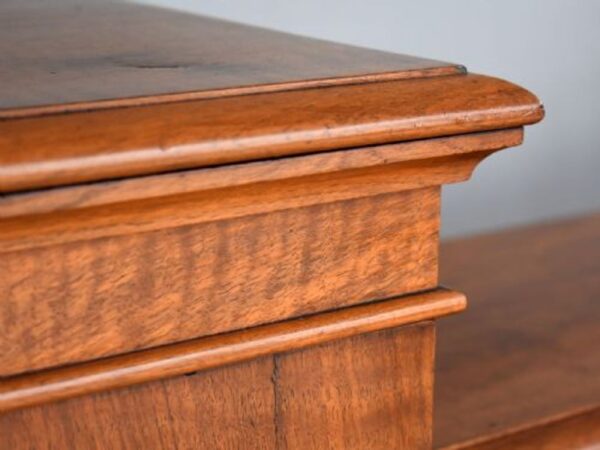 Victorian Walnut Open Bookcase - Image 11