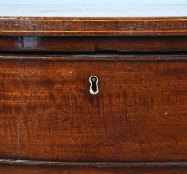 18th Century Mahogany Serpentine Chest of Drawers - Image 11