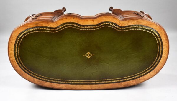 1920s Walnut Kidney Shaped Desk - Image 16