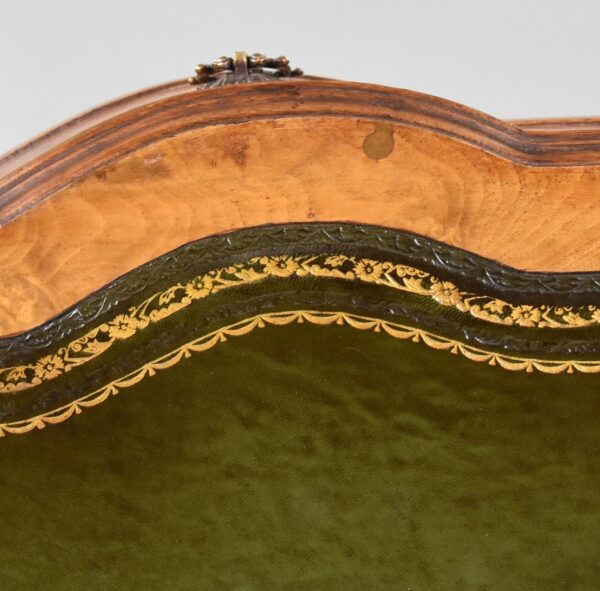 1920s Walnut Kidney Shaped Desk - Image 17
