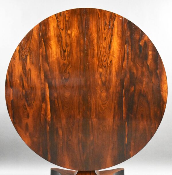 William IV Rosewood Circular Breakfast Table - Image 2