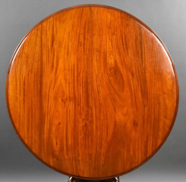 Victorian Mahogany Circular Breakfast Table - Image 2