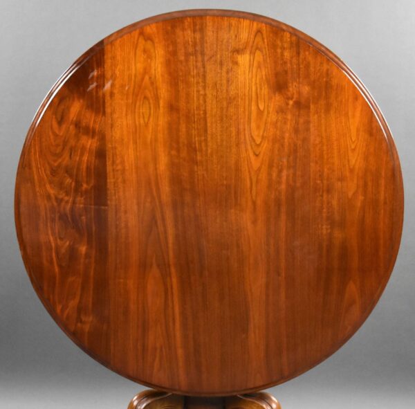 Victorian Mahogany Circular Breakfast Table - Image 2