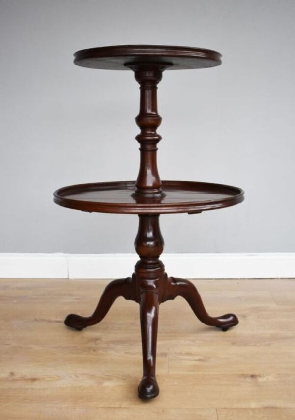 George III Mahogany Dumbwaiter - Image 2