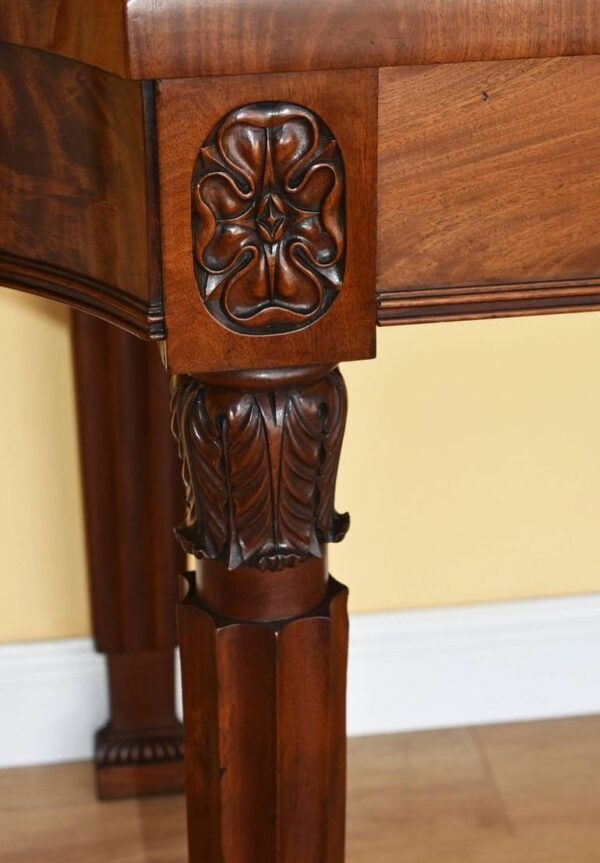 Regency Mahogany Serving Table - Image 3