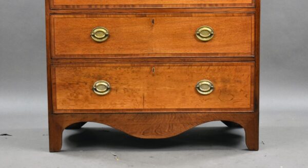 Victorian Oak Chest Drawers - Image 4