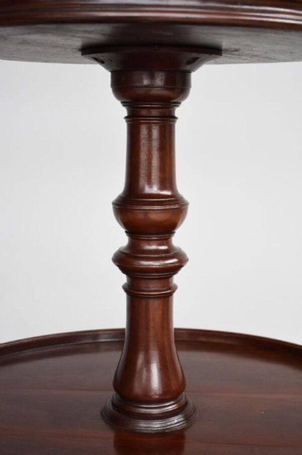 George III Mahogany Dumbwaiter - Image 4