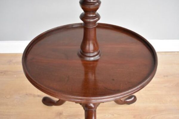 George III Mahogany Dumbwaiter - Image 5