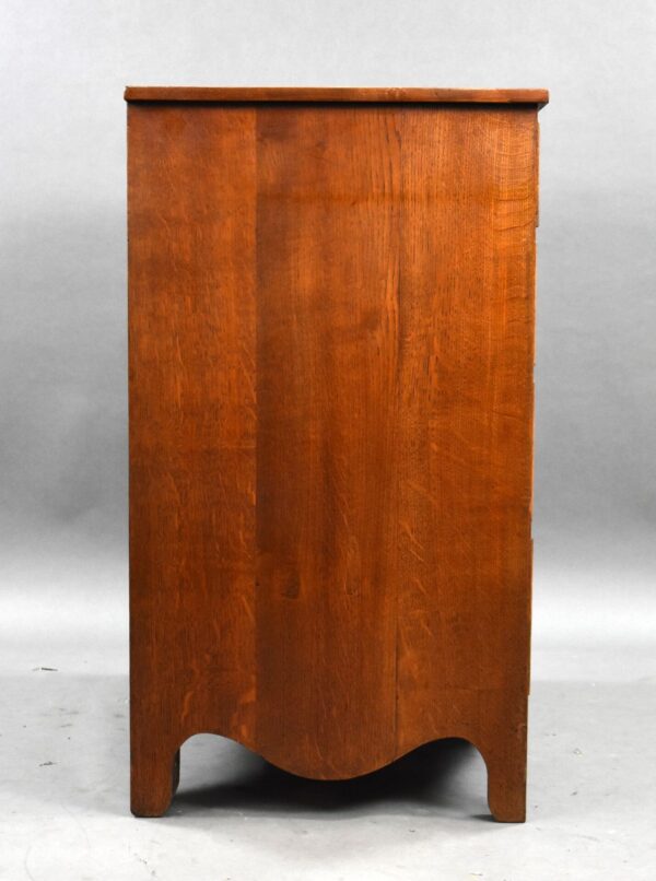 Victorian Oak Chest Drawers - Image 6