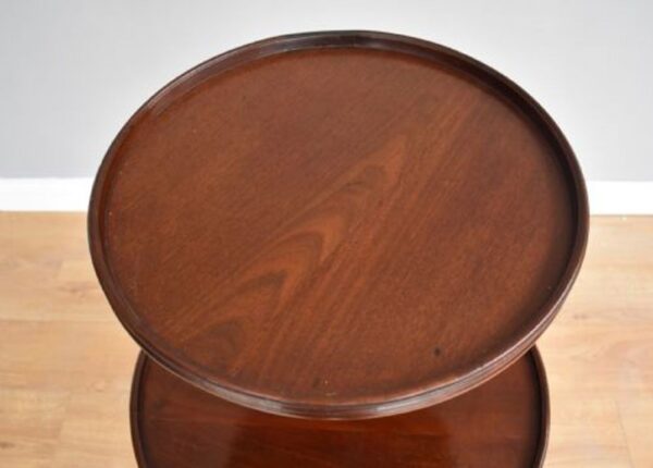George III Mahogany Dumbwaiter - Image 6