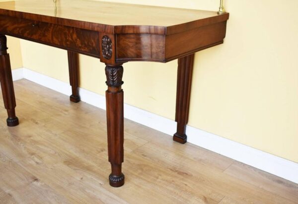Regency Mahogany Serving Table - Image 7