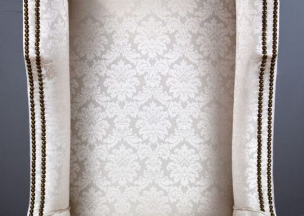 19th Century Carolean Style Wing Back Armchair - Image 7