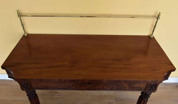 Regency Mahogany Serving Table - Image 8