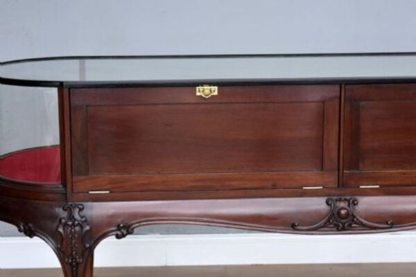 Victorian Mahogany Shop Display Cabinet - Image 8