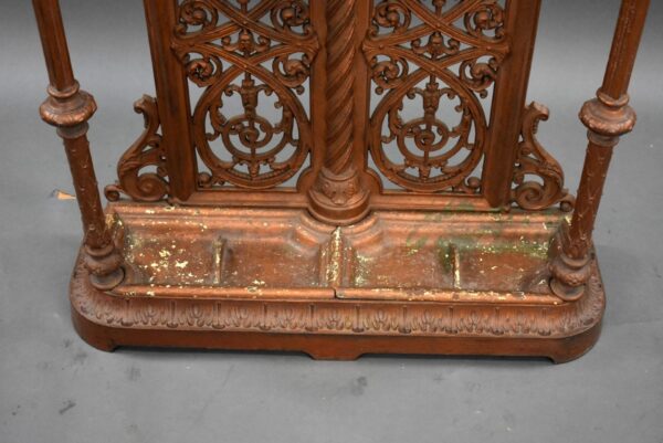 Victorian Cast Iron Stick Stand by Falkirk Foundry (c.1880) - Image 9