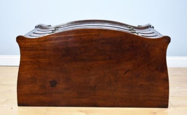 18th Century Mahogany Serpentine Chest of Drawers - Image 9