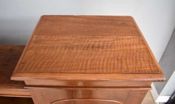 Victorian Walnut Open Bookcase - Image 10